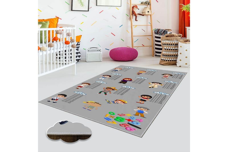 Homefesto Matto 80x120 cm - Monivärinen - Kodintekstiilit & matot - Matto - Itämainen matto - Persialainen matto