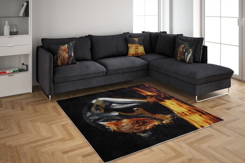 Homefesto Matto 80x120 cm - Monivärinen - Kodintekstiilit & matot - Matto - Itämainen matto - Persialainen matto