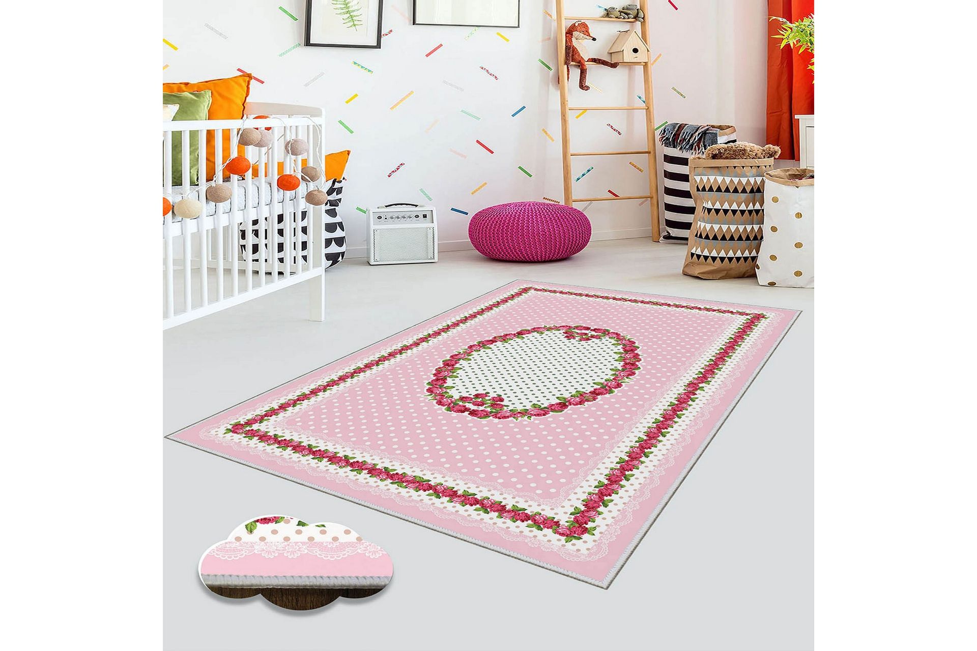 Homefesto Matto 80x120 cm - Monivärinen - Kodintekstiilit & matot - Matto - Itämainen matto - Persialainen matto