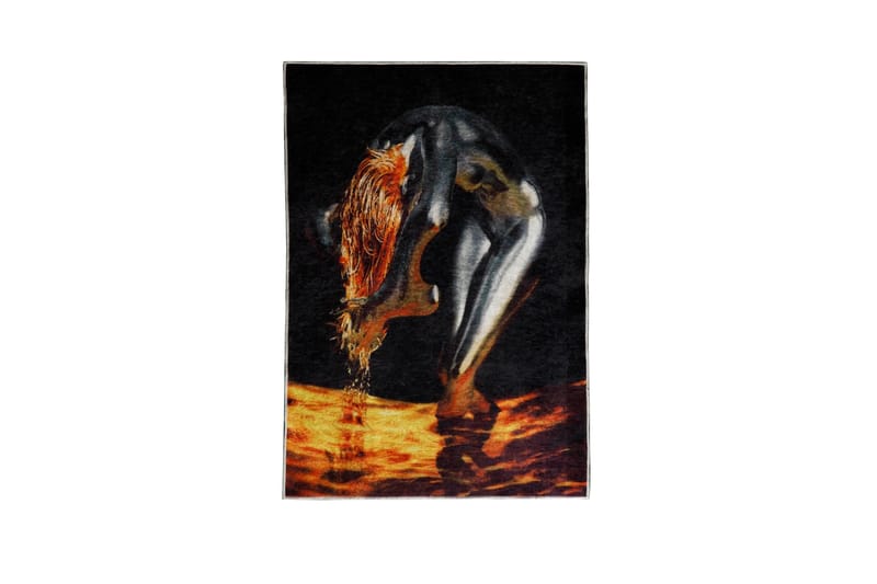 Homefesto Matto 80x120 cm - Monivärinen - Kodintekstiilit & matot - Matto - Itämainen matto - Persialainen matto