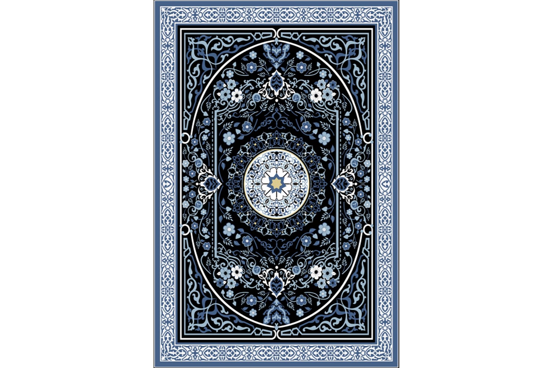 Homefesto Matto 80x120 cm - Monivärinen/Sametti - Kodintekstiilit & matot - Matto - Itämainen matto - Persialainen matto