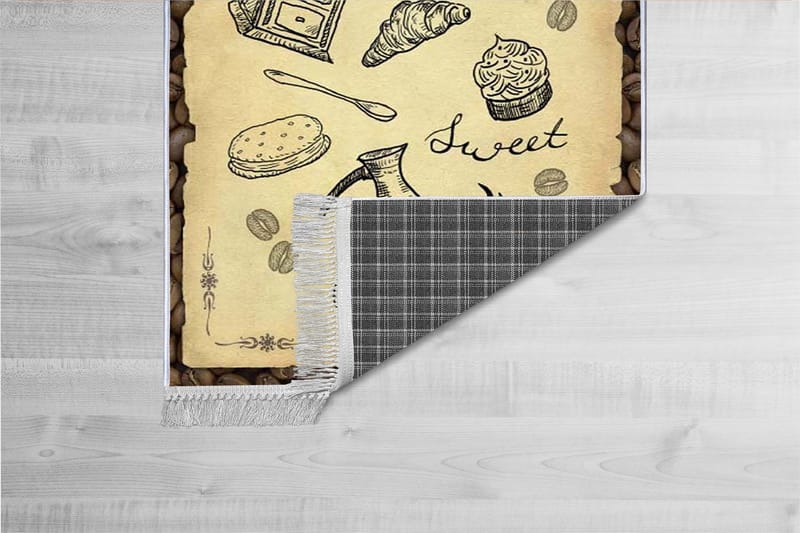 Homefesto Matto 80x120 cm - Monivärinen/Sametti - Kodintekstiilit & matot - Matto - Itämainen matto - Persialainen matto