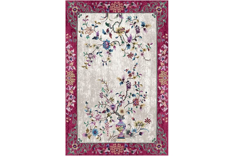 Homefesto Matto 80x120 cm - Monivärinen/Sametti - Kodintekstiilit & matot - Matto - Itämainen matto - Persialainen matto