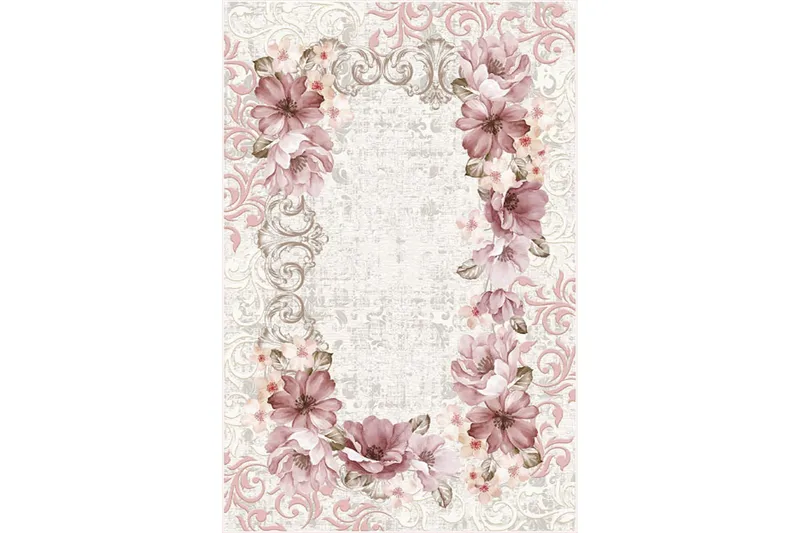 Homefesto Matto 80x120 cm, Monivärinen/Sametti