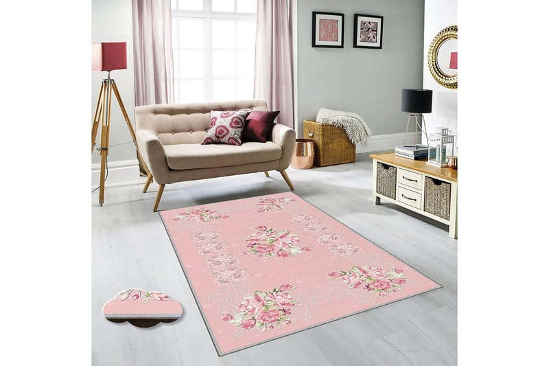Homefesto Matto 80x150 cm - Monivärinen - Kodintekstiilit & matot - Matto - Itämainen matto - Persialainen matto