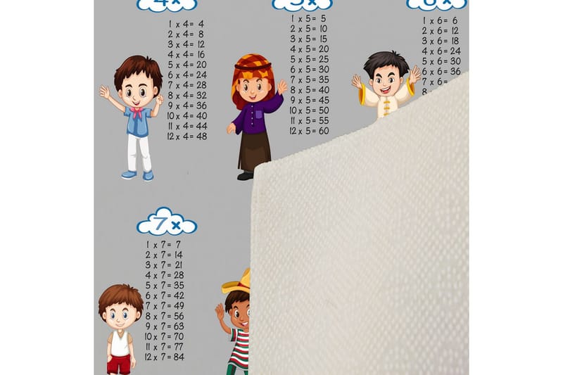 Homefesto Matto 80x150 cm - Monivärinen - Kodintekstiilit & matot - Matto - Itämainen matto - Persialainen matto