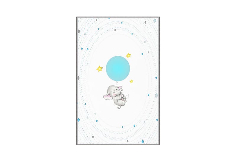 Homefesto Matto 80x150 cm - Monivärinen - Kodintekstiilit & matot - Matto - Itämainen matto - Persialainen matto