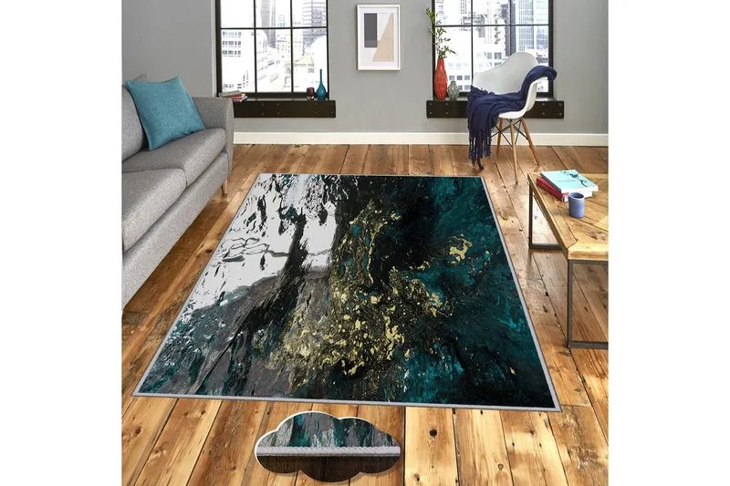 Homefesto Matto 80x150 cm, Monivärinen