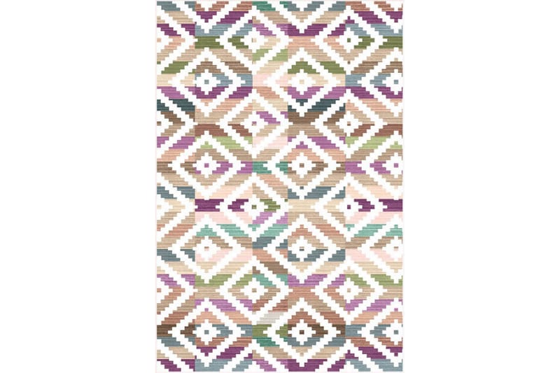 Homefesto Matto 80x150 cm - Monivärinen/Sametti - Kodintekstiilit & matot - Matto - Itämainen matto - Persialainen matto