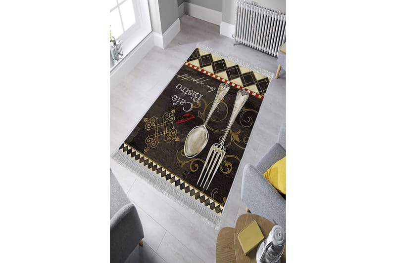 Homefesto Matto 80x150 cm - Monivärinen/Sametti - Kodintekstiilit & matot - Matto - Itämainen matto - Persialainen matto
