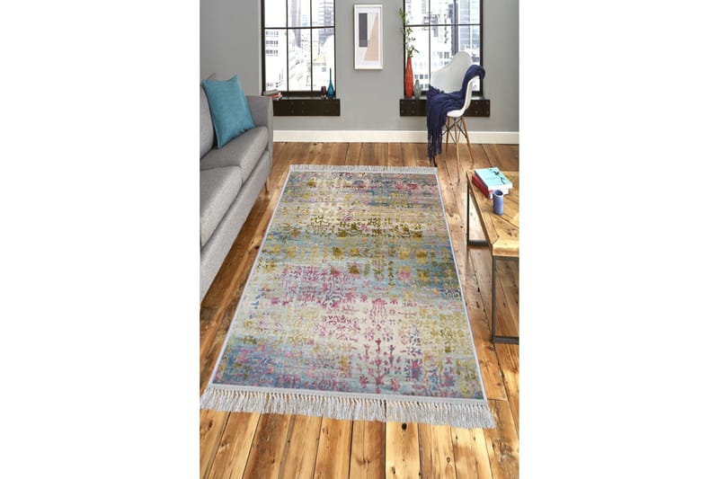 Homefesto Matto 80x150 cm, Monivärinen/Sametti