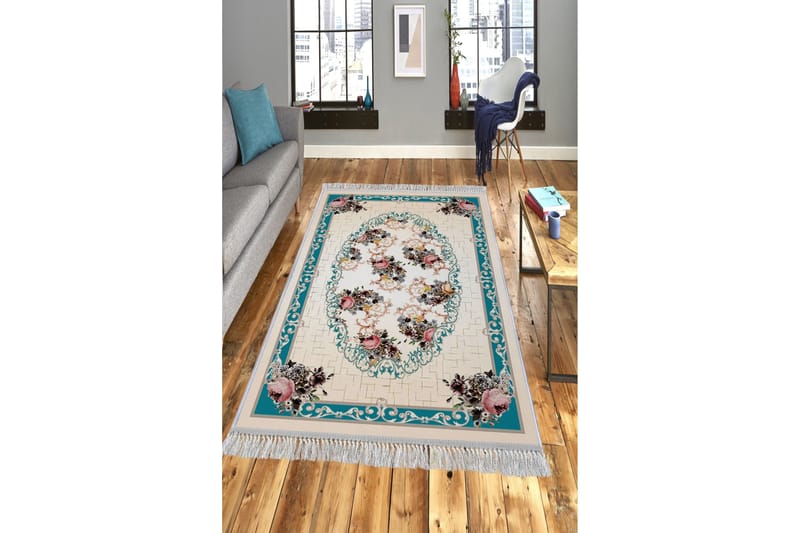 Homefesto Matto 80x150 cm, Monivärinen/Sametti