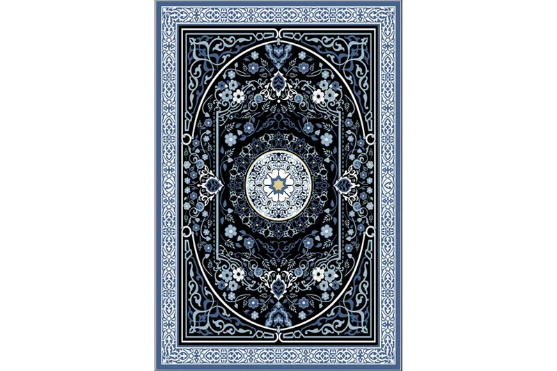 Homefesto Matto 80x150 cm - Monivärinen/Sametti - Kodintekstiilit & matot - Matto - Itämainen matto - Persialainen matto