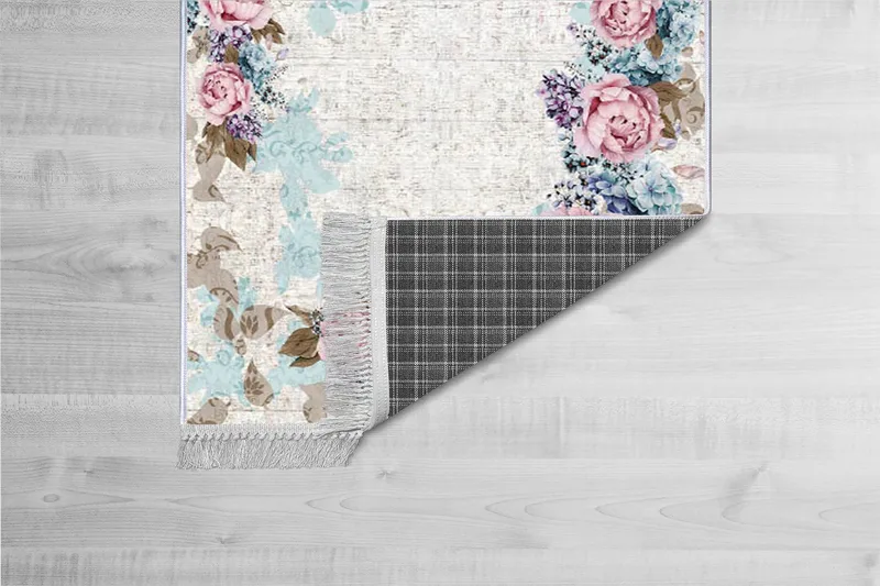 Homefesto Matto 80x150 cm - Monivärinen/Sametti - Kodintekstiilit & matot - Matto - Itämainen matto - Persialainen matto