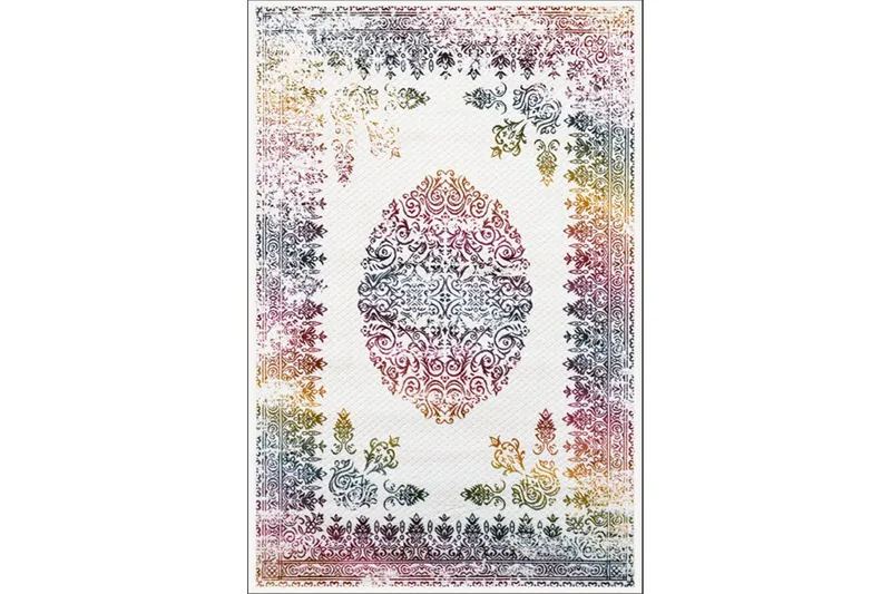 Homefesto Matto 80x150 cm, Monivärinen/Sametti