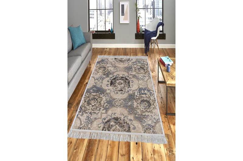 Homefesto Matto 80x150 cm, Monivärinen/Sametti