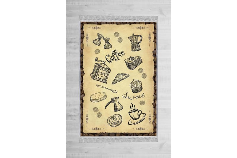 Homefesto Matto 80x150 cm - Monivärinen/Sametti - Kodintekstiilit & matot - Matto - Itämainen matto - Persialainen matto