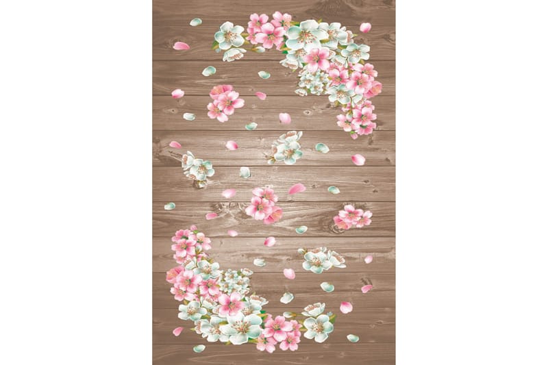 Homefesto Matto 80x150 cm - Monivärinen/Sametti - Kodintekstiilit & matot - Matto - Itämainen matto - Persialainen matto