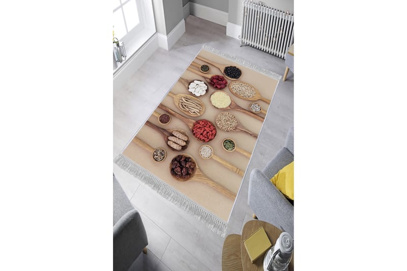 Homefesto Matto 80x150 cm - Monivärinen/Sametti - Kodintekstiilit & matot - Matto - Itämainen matto - Persialainen matto