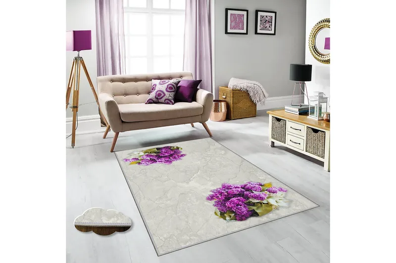 Homefesto Matto 80x200 cm, Monivärinen