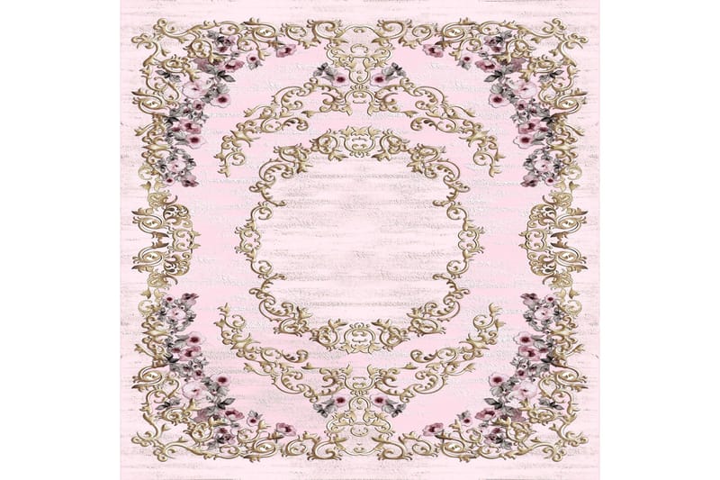 Homefesto Matto 80x200 cm - Monivärinen - Kodintekstiilit & matot - Matto - Itämainen matto - Persialainen matto