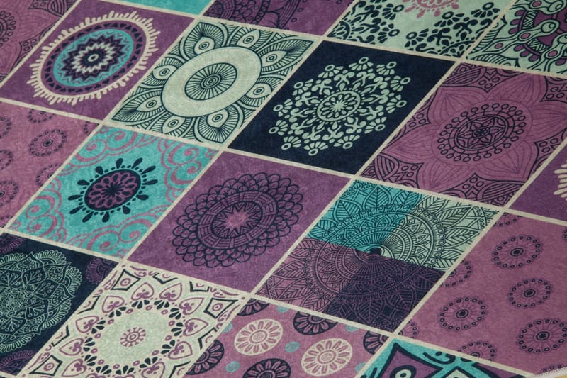 Homefesto Matto 80x200 cm - Monivärinen - Kodintekstiilit & matot - Matto - Itämainen matto - Persialainen matto