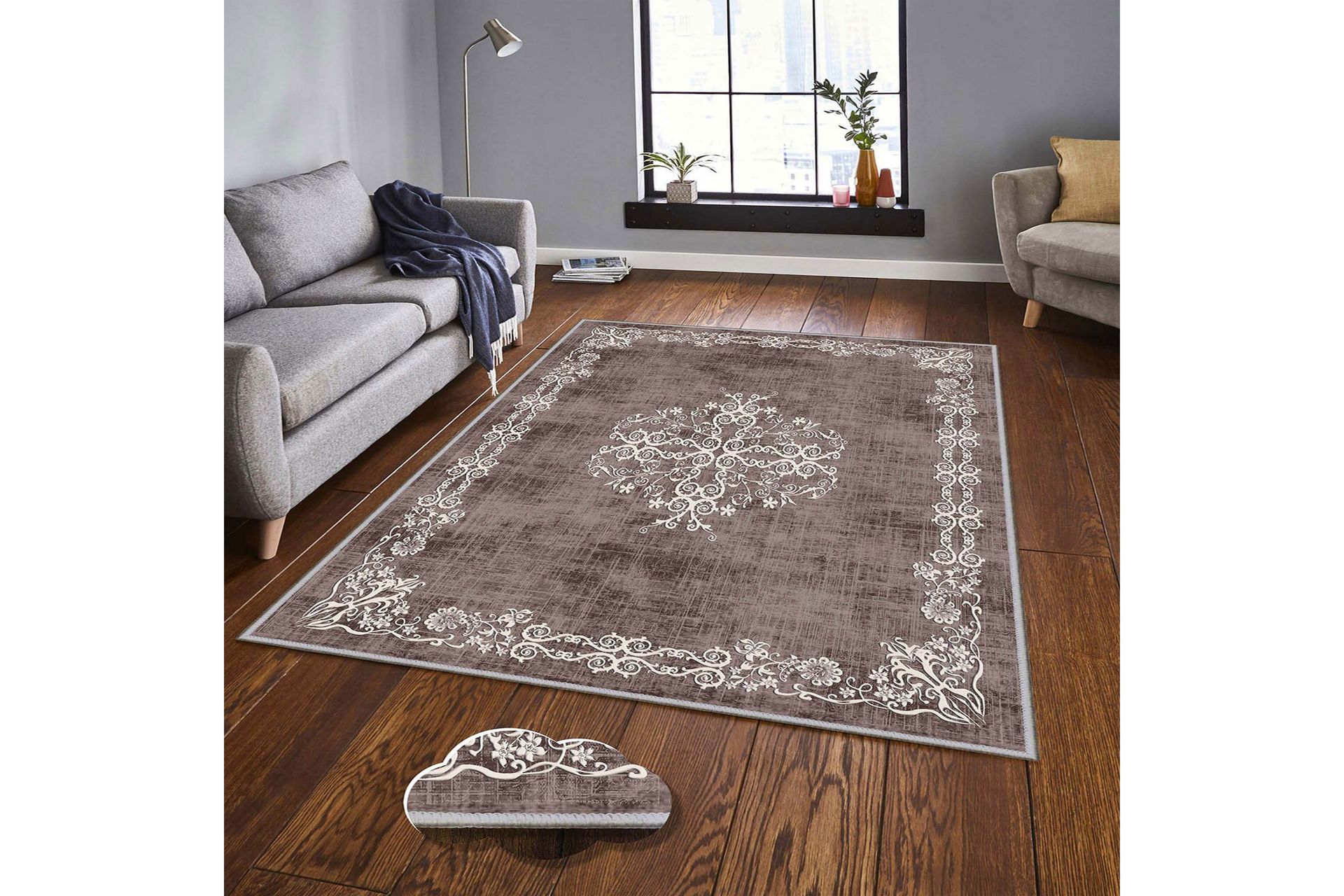 Homefesto Matto 80x200 cm - Monivärinen - Kodintekstiilit & matot - Matto - Itämainen matto - Persialainen matto