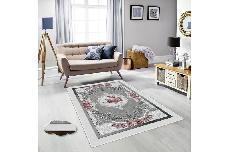 Homefesto Matto 80x200 cm - Monivärinen - Kodintekstiilit & matot - Matto - Itämainen matto - Persialainen matto