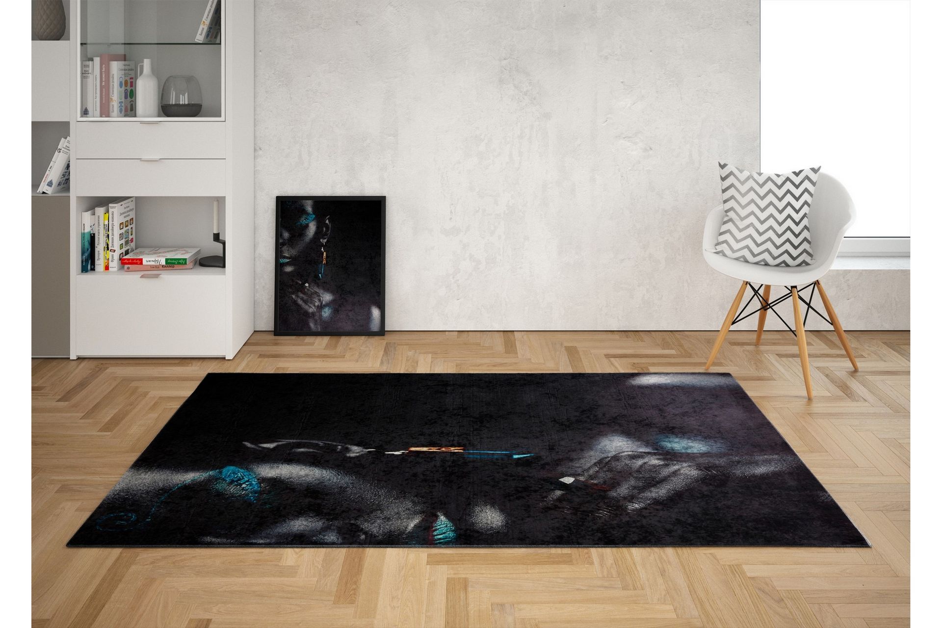 Homefesto Matto 80x200 cm - Monivärinen - Kodintekstiilit & matot - Matto - Itämainen matto - Persialainen matto