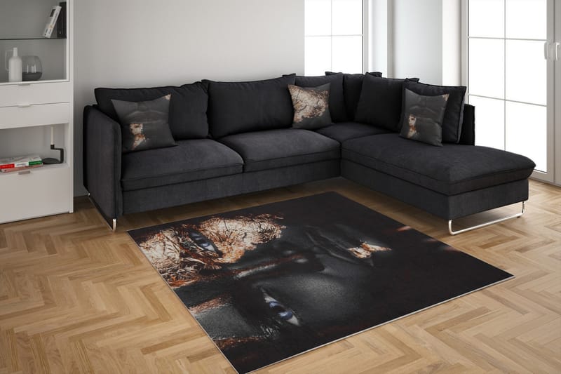 Homefesto Matto 80x200 cm - Monivärinen - Kodintekstiilit & matot - Matto - Itämainen matto - Persialainen matto
