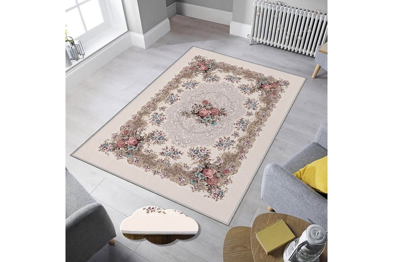 Homefesto Matto 80x200 cm - Monivärinen - Kodintekstiilit & matot - Matto - Itämainen matto - Persialainen matto