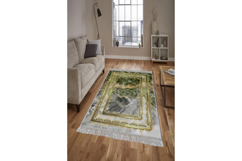 Homefesto Matto 80x200 cm - Monivärinen/Sametti - Kodintekstiilit & matot - Matto - Itämainen matto - Persialainen matto