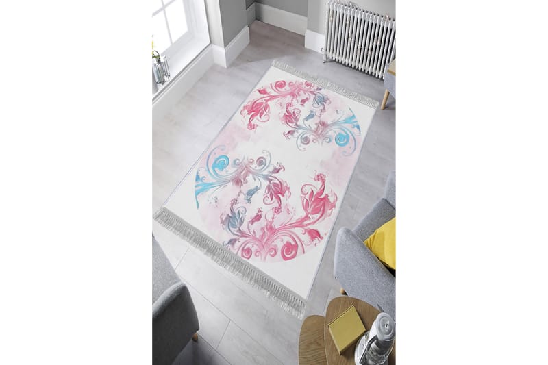 Homefesto Matto 80x200 cm - Monivärinen/Sametti - Kodintekstiilit & matot - Matto - Itämainen matto - Persialainen matto