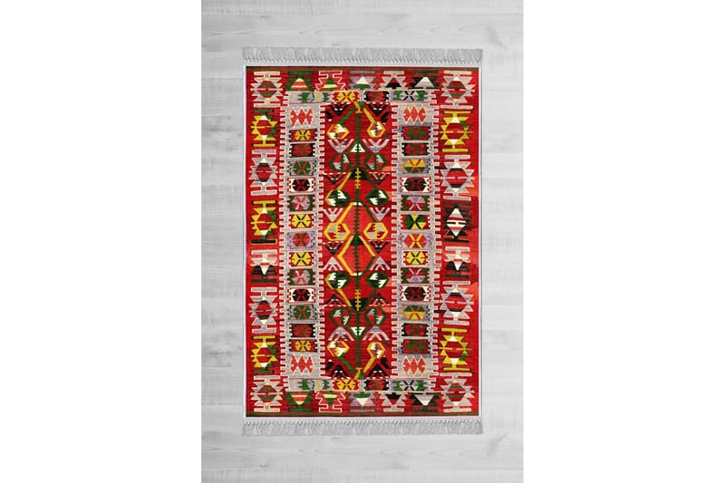 Homefesto Matto 80x200 cm - Monivärinen/Sametti - Kodintekstiilit & matot - Matto - Itämainen matto - Persialainen matto