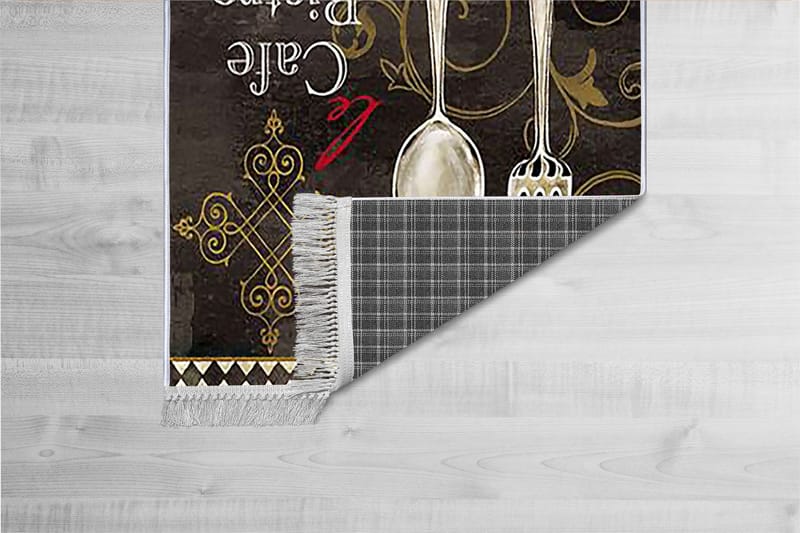 Homefesto Matto 80x200 cm - Monivärinen/Sametti - Kodintekstiilit & matot - Matto - Itämainen matto - Persialainen matto