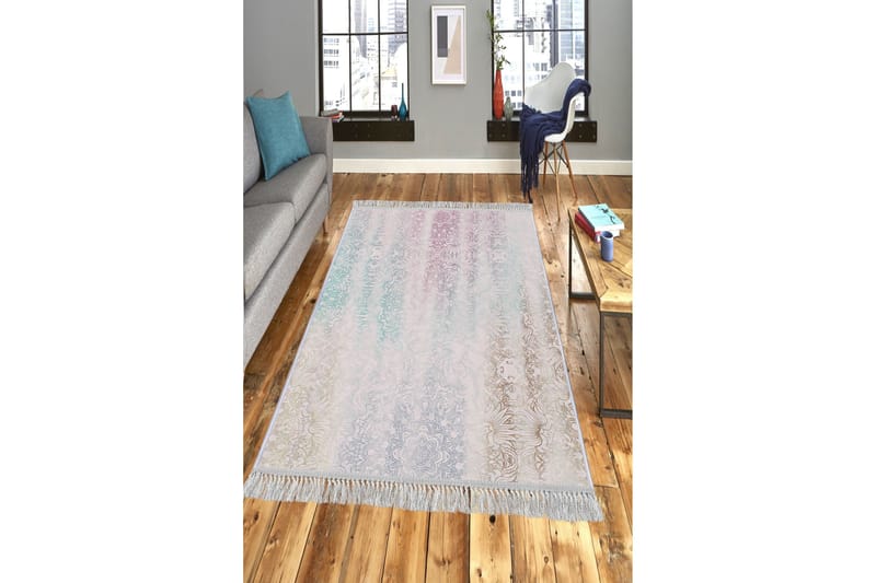 Homefesto Matto 80x200 cm, Monivärinen/Sametti