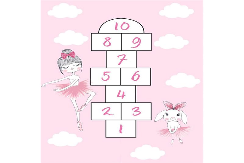 Homefesto Matto 80x300 cm - Monivärinen - Kodintekstiilit & matot - Matto - Itämainen matto - Persialainen matto