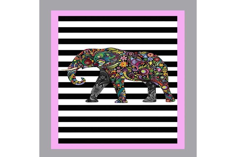 Homefesto Matto 80x300 cm - Monivärinen - Kodintekstiilit & matot - Matto - Itämainen matto - Persialainen matto