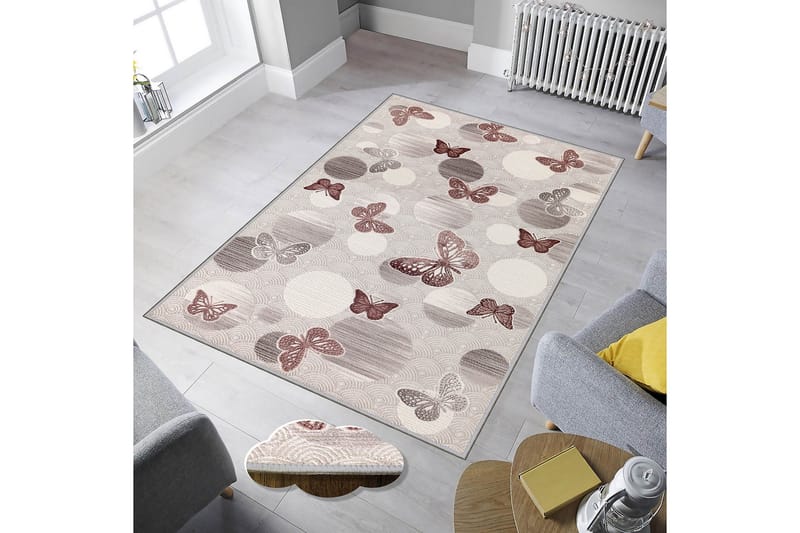 Homefesto Matto 80x300 cm - Monivärinen - Kodintekstiilit & matot - Matto - Itämainen matto - Persialainen matto