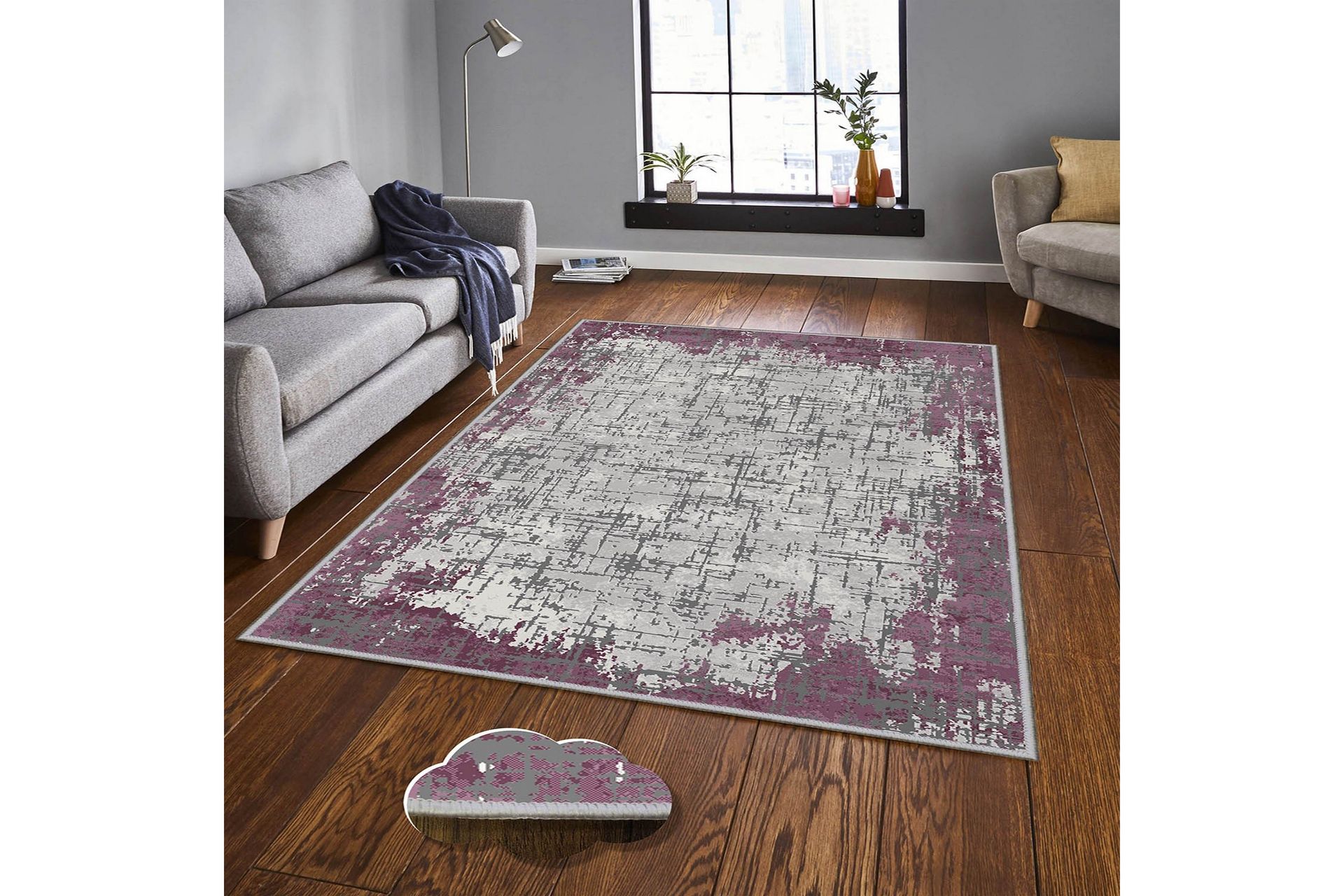 Homefesto Matto 80x300 cm - Monivärinen - Kodintekstiilit & matot - Matto - Itämainen matto - Persialainen matto