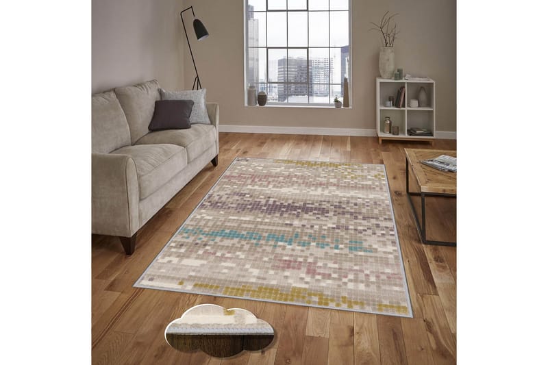 Homefesto Matto 80x300 cm - Monivärinen - Kodintekstiilit & matot - Matto - Itämainen matto - Persialainen matto