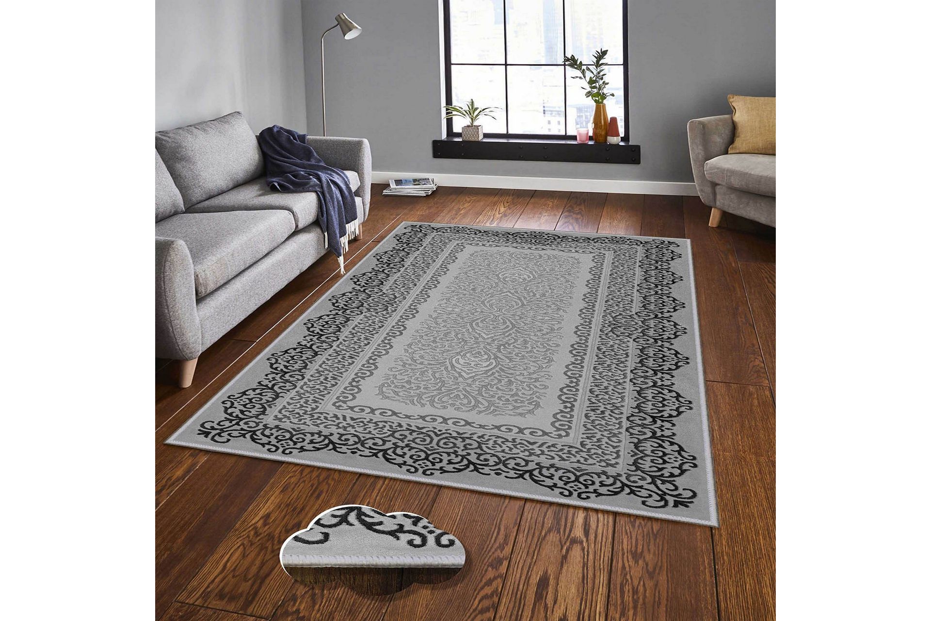 Homefesto Matto 80x300 cm - Monivärinen - Kodintekstiilit & matot - Matto - Itämainen matto - Persialainen matto