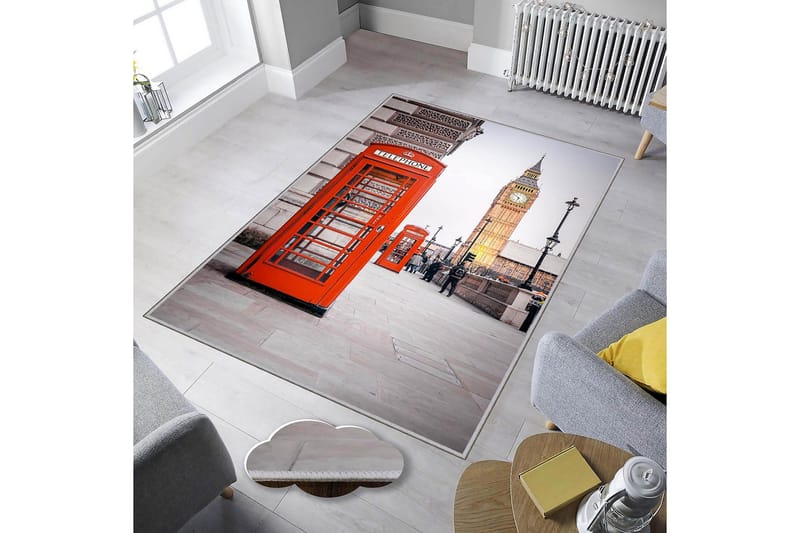 Homefesto Matto 80x300 cm - Monivärinen - Kodintekstiilit & matot - Matto - Itämainen matto - Persialainen matto