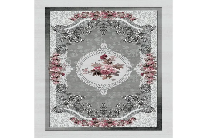 Homefesto Matto 80x300 cm - Monivärinen - Kodintekstiilit & matot - Matto - Itämainen matto - Persialainen matto