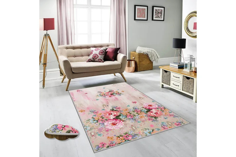 Homefesto Matto 80x300 cm, Monivärinen