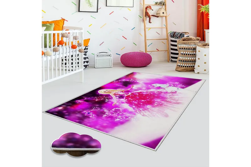 Homefesto Matto 80x300 cm, Monivärinen