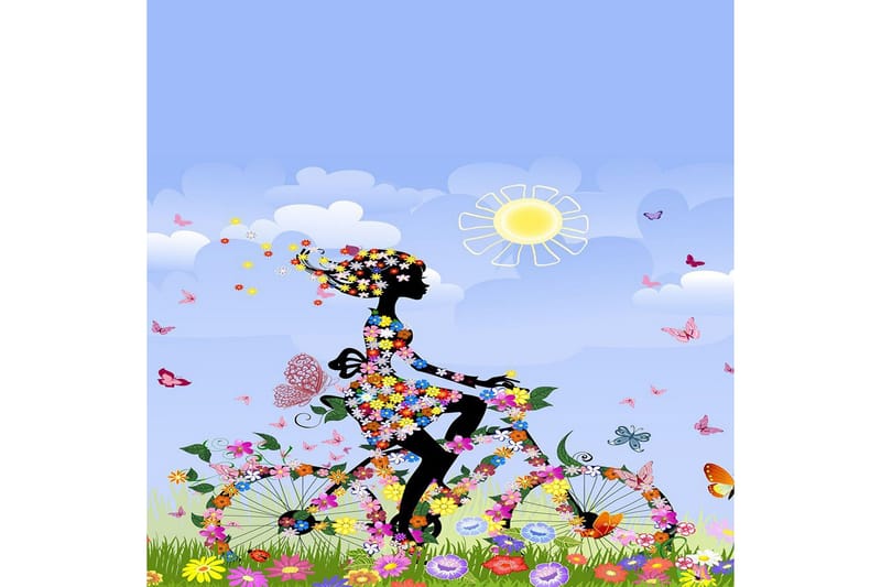 Homefesto Matto 80x300 cm - Monivärinen - Kodintekstiilit & matot - Matto - Itämainen matto - Persialainen matto