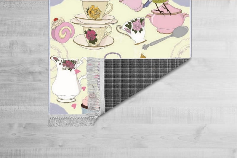 Homefesto Matto 80x300 cm - Monivärinen/Sametti - Kodintekstiilit & matot - Matto - Itämainen matto - Persialainen matto