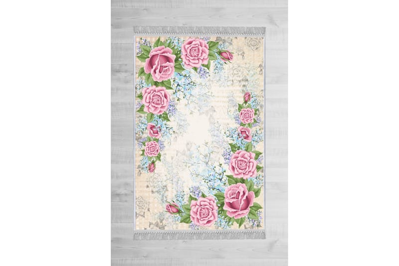 Homefesto Matto 80x300 cm - Monivärinen/Sametti - Kodintekstiilit & matot - Matto - Itämainen matto - Persialainen matto