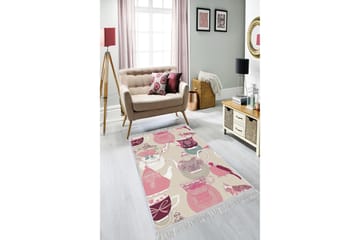 Homefesto Matto 80x300 cm - Monivärinen/Sametti - Kodintekstiilit & matot - Matto - Itämainen matto - Persialainen matto
